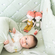 2-dílný bavlněný set do postýlky 0 m+ bonjourbébé