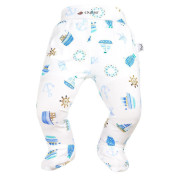 Polodupačky tenké TISK UV 50+ Outlast® moře 