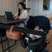 Houpadlo kočárku - hnědé Zazu ROBBY