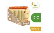BIO Máslová dýně a jablka (120 g) 12 ks Beggs