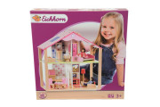 Dřevěný domeček pro panenky s příslušenstvím