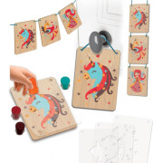 Malování na dřevo Fantazie Créa Lign