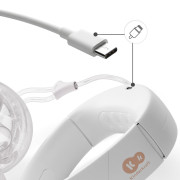 Odsávačka mateřského mléka s funkcí ohřevu krku Double Hands-free Gentleneste Kinderkraft