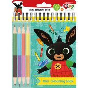 Mini omalovánky s pastelkami Bing