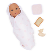 Osuška pro panenku s doplňky LullaBaby