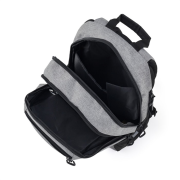 Studentský batoh + etue Oxy Sport Grey Melange