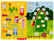 Čísla - Napiš, smaž, zopakuj