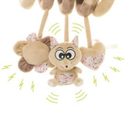 Plyšová spirála Liška 