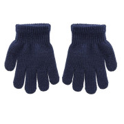 Dětské pletené prstové rukavice 9 - 11 let