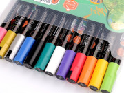 Kreativní akrylový fix/popisovač sada 12 ks, 4 mm