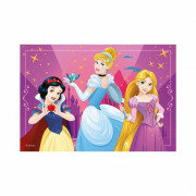 Puzzle Disney Odvážné princezny 24 dílků 26 x 18 cm