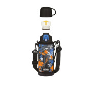 Dětská termoska s dvěma uzávěry Černá 800 ml