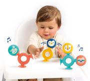 Chrastítka s přísavkou Smac Pop Ludi