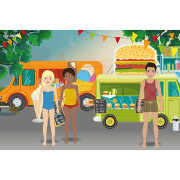 Samolepková móda Přátelé