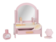 Toaletní stoleček dřevěný Pink Little Dutch