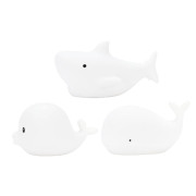 Dotyková světýlka do vody 3 ks Delfín, velryba, žralok Rabbit and Friends