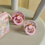 Dudlíky z přírodního kaučuku 2ks 6 - 18 měsíců Liberty Boheme Bibs