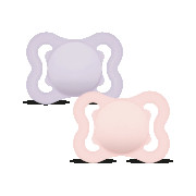 Šidítko Ortodonické Supreme 0 m+ Mam Fialová+Růžová