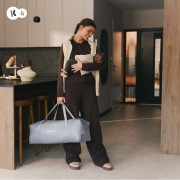 Ohrádka pro děti skládací Ziki Light Grey Kinderkraft