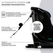 Autosedačka I-Grow i-Size 40-150 cm Kinderkraft