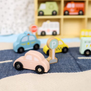 Dopravní prostředky a značky Pastel 12 ks Tooky Toy