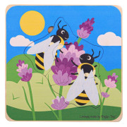 Vkládací puzzle životní cykly včely Bigjigs Toys