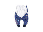 Letní spací pytel s nožičkami tmavomodrá auta Kaarsgaren 