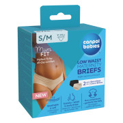 Těhotenské kalhotky s nízkým pasem MumFIT 2 ks Canpol babies