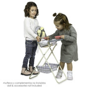 Skládací jídelní židlička pro panenky Pipo 2022 DeCuevas 
