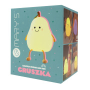 LED silikonová noční lampička Rgb - hruška Mary's 