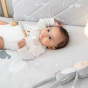 2-dílný bavlněný set do postýlky 0 m+ bonjourbébé