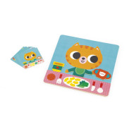 Magnetická hra Denní aktivity a přiřazování Kočka Janod