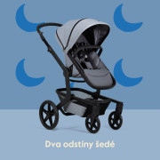 Day5 kočárek kompletní set Special Lunar grey + dárek deka Joolz
