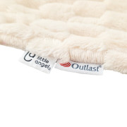 Deka dvojitá bublinky Mazlík 70 x 100 cm Outlast® - Smetanová/bílá káva