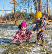 Dětská softshellová kombinéza s fleecem, Flowers Esito
