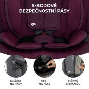 Autosedačka Oneto3 i-Size 76 - 150 cm + Isofix Kinderkraft