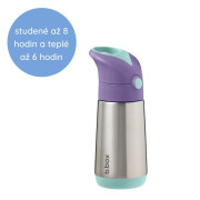 Termoska na pití s brčkem 350 ml b.box