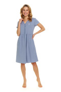 Těhotenská a kojící noční košile Lucky Sky Blue Doctor Nap