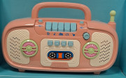 Rádio dětské plast na baterie se zvukem se světlem