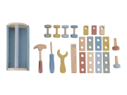 Box s nářadím dřevěný Blue Little Dutch