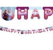 Banner - Ledové království Happy Birthday