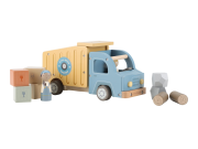 Náklaďák se sklápěčkou dřevěný Little Dutch