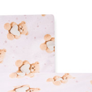 2-dílné ložní povlečení Love Teddy Bear 90/120 cm pink New Baby