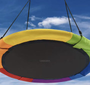 Houpací kruh čapí hnízdo 110 cm multicolor