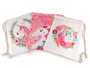 Vak na záda jednorožec 32x42 cm TYP 2