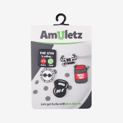 Amulety - ozdoby na boty Amuletz No pain, no gain mix Coqui