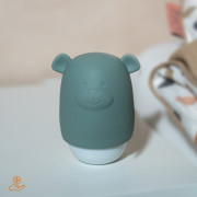 Medvídek Benny zelený - noční světlo se senzorem soumraku Zazu