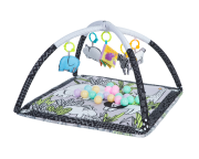 Hrací deka s hrazdou a míčky Jungle KikkaBoo