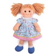 Látková panenka Olivia 34 cm Bigjigs Toys
