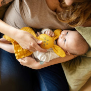 Mazlíček bambusový mušelínový Hugo 0 m+ Petite&Mars